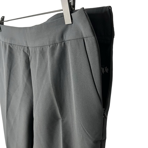 Betabrand Side Zip Straight Leg Trouser Pants Black Size Large Style W0462 - Picture 3 of 6